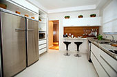 Marble benchtop kitchen